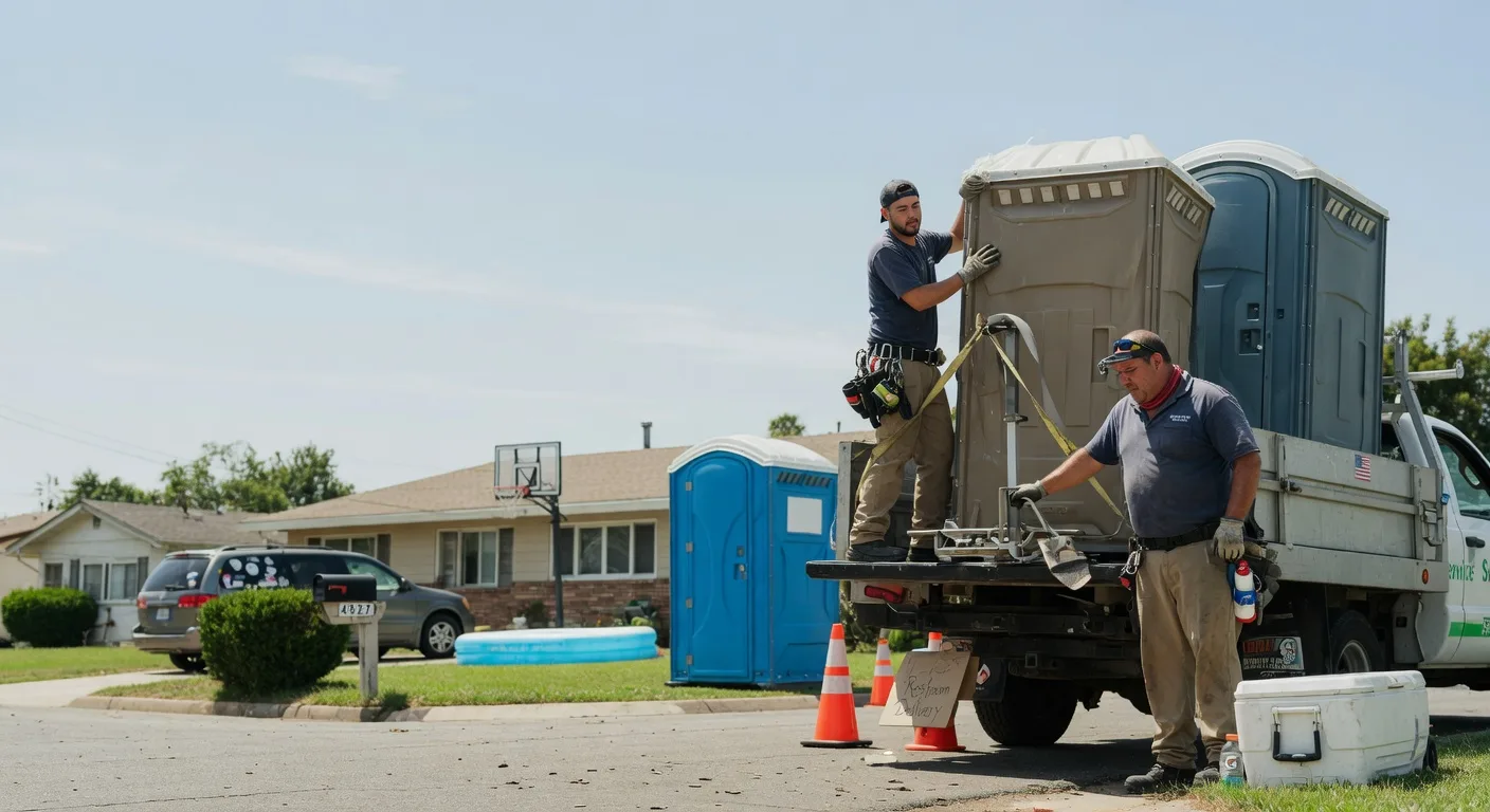 Porta Potty Rental in Blue Rock, OH near me