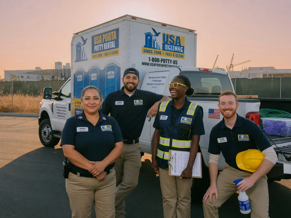 Portable Toilet Rental company in Blue Rock, OH