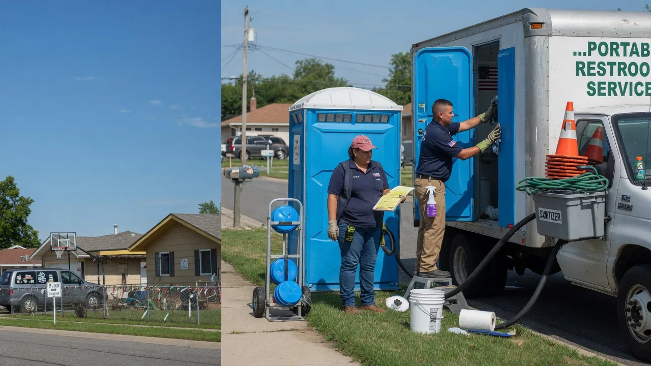 Portable Toilet Rental in Blue Rock, OH near me